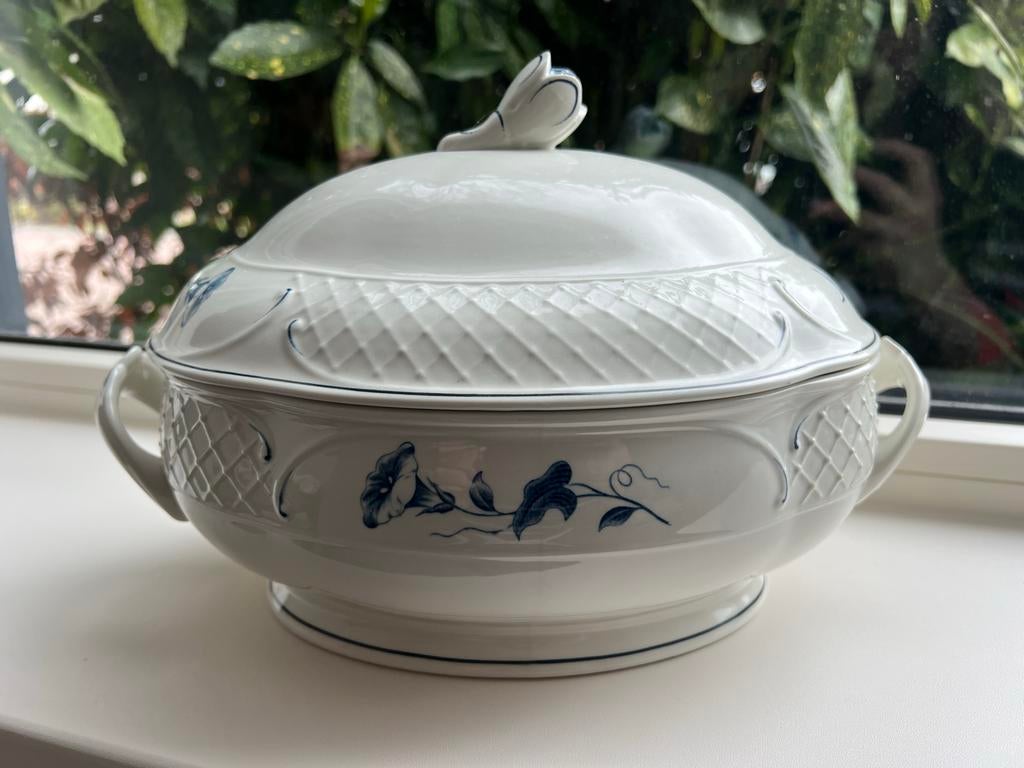 Villeroy & Boch Val Bleu Soepterrine met Deksel, Ophalen of Verzenden