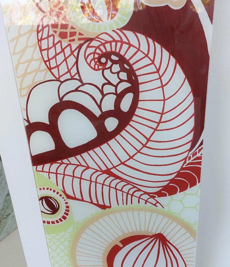 Ikea Gyllen groot formaat wandlamp Julia Treutiger Deens, Ophalen, Zo goed als nieuw, Glas