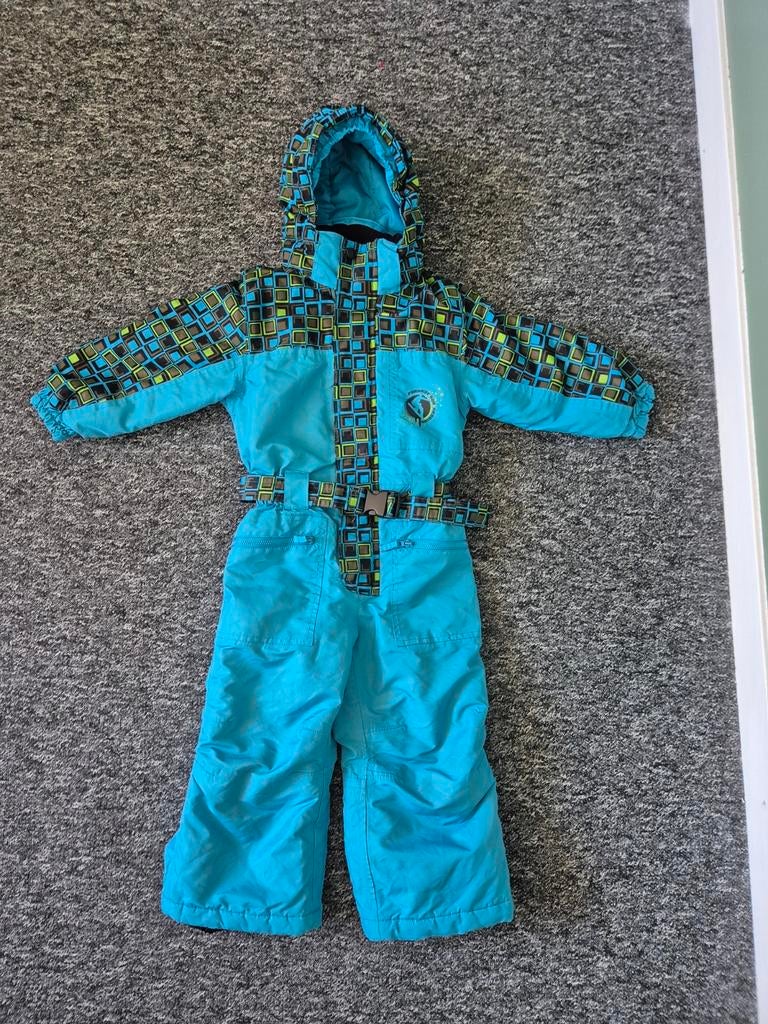 Skipak kind blauw maat 104, Ophalen, Zo goed als nieuw