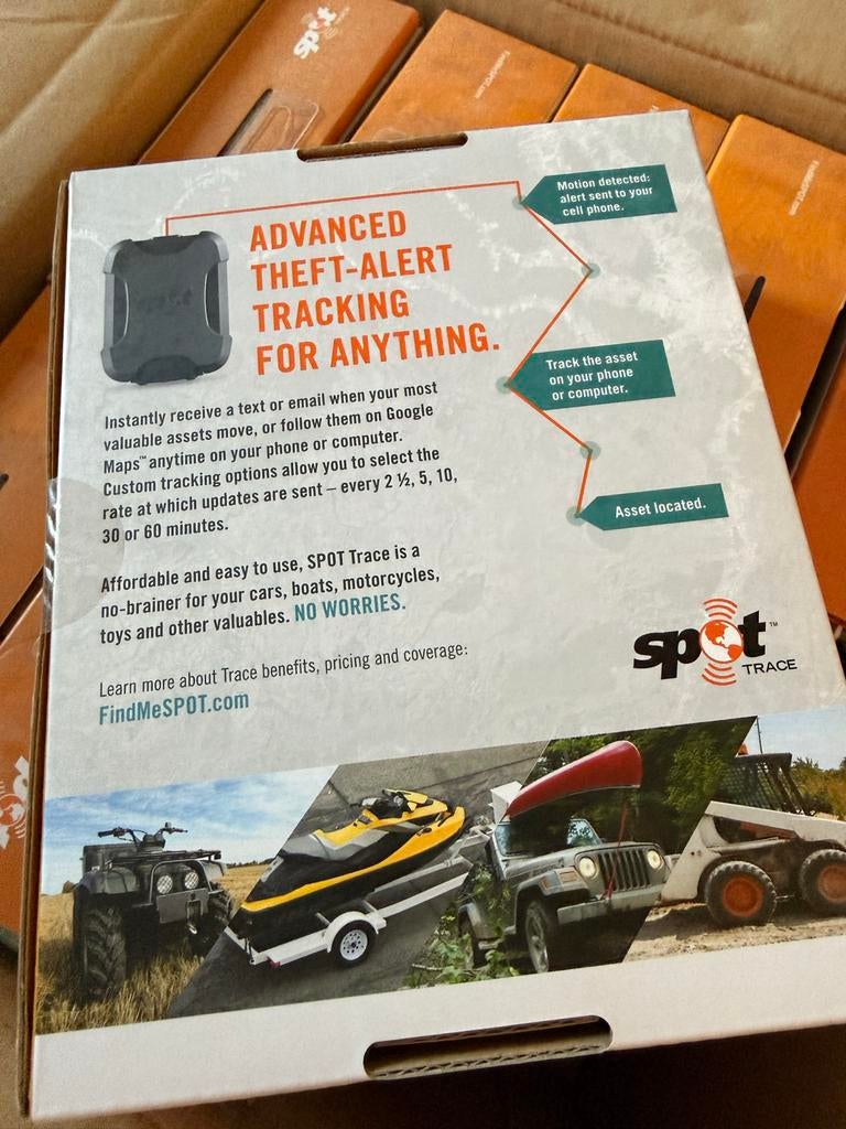 Globalstar SPOT Trace Satelliet GPS Tracker - Nieuw in doos, Ophalen of Verzenden, Nieuw