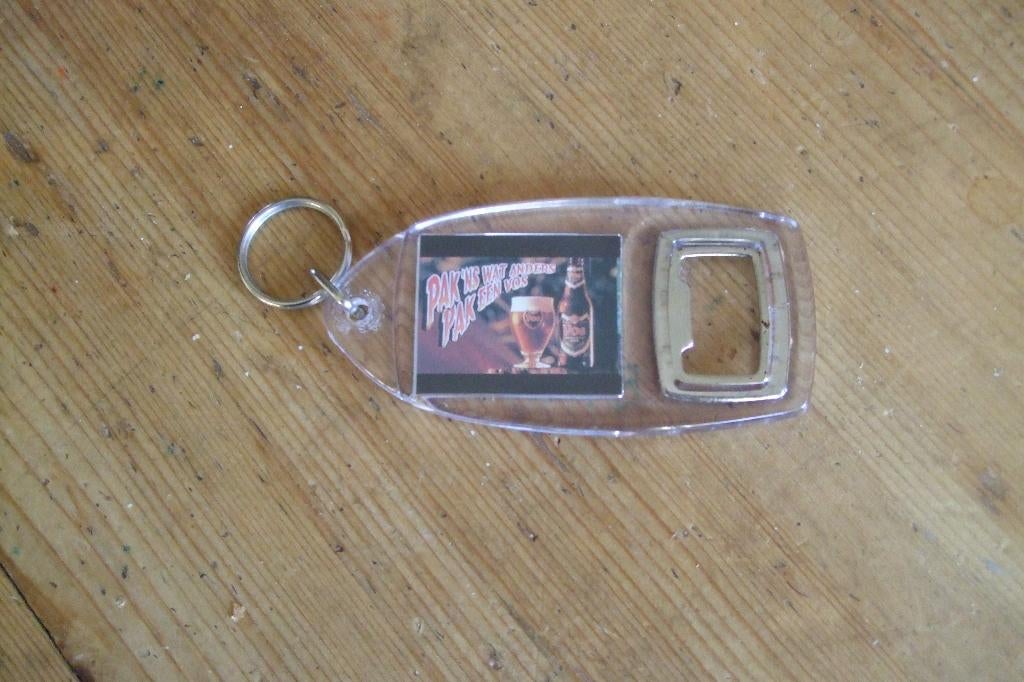 Vos bier opener (nr.1) cq sleutelhange, Verzamelen, Biermerken, Ophalen of Verzenden, Nieuw, Flesopener, Overige merken