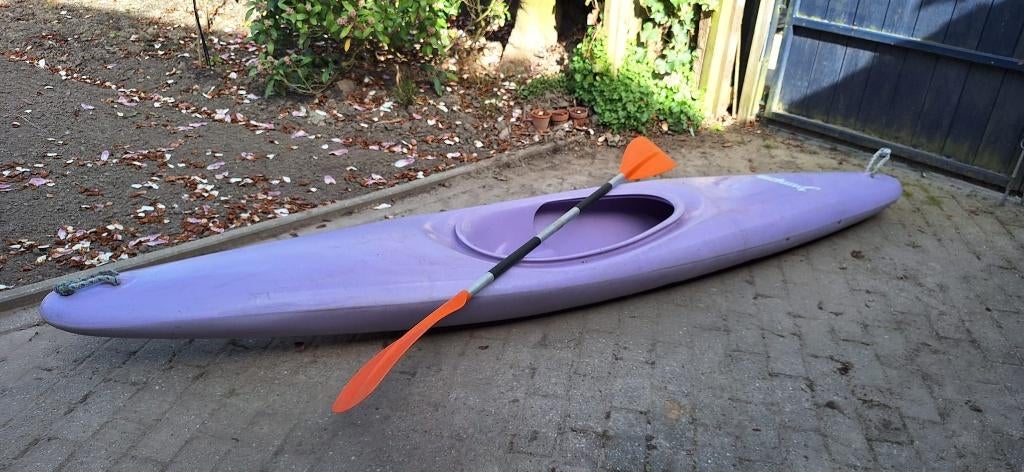 Kajak, Watersport en Boten, Kano's, Ophalen, Gebruikt, Eén persoon, Met peddels