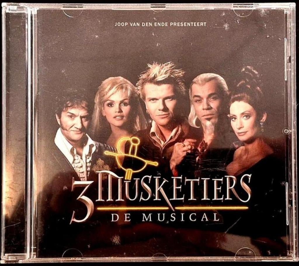 CD  DE MUSICAL - 3 Musketiers, Ophalen of Verzenden, Gebruikt