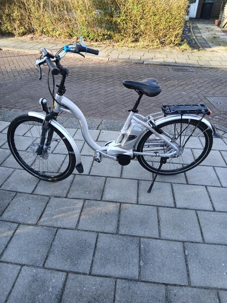 Kleine elec"da"fiets FLYER 42cm 8v netjes., Ophalen of Verzenden, Zo goed als nieuw, 20 inch of meer, Versnellingen