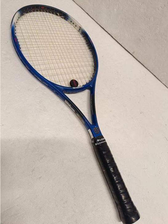Wilson hammer 7.2 tennisracket gripmaat 3, Gebruikt, Ophalen of Verzenden, Wilson, Racket