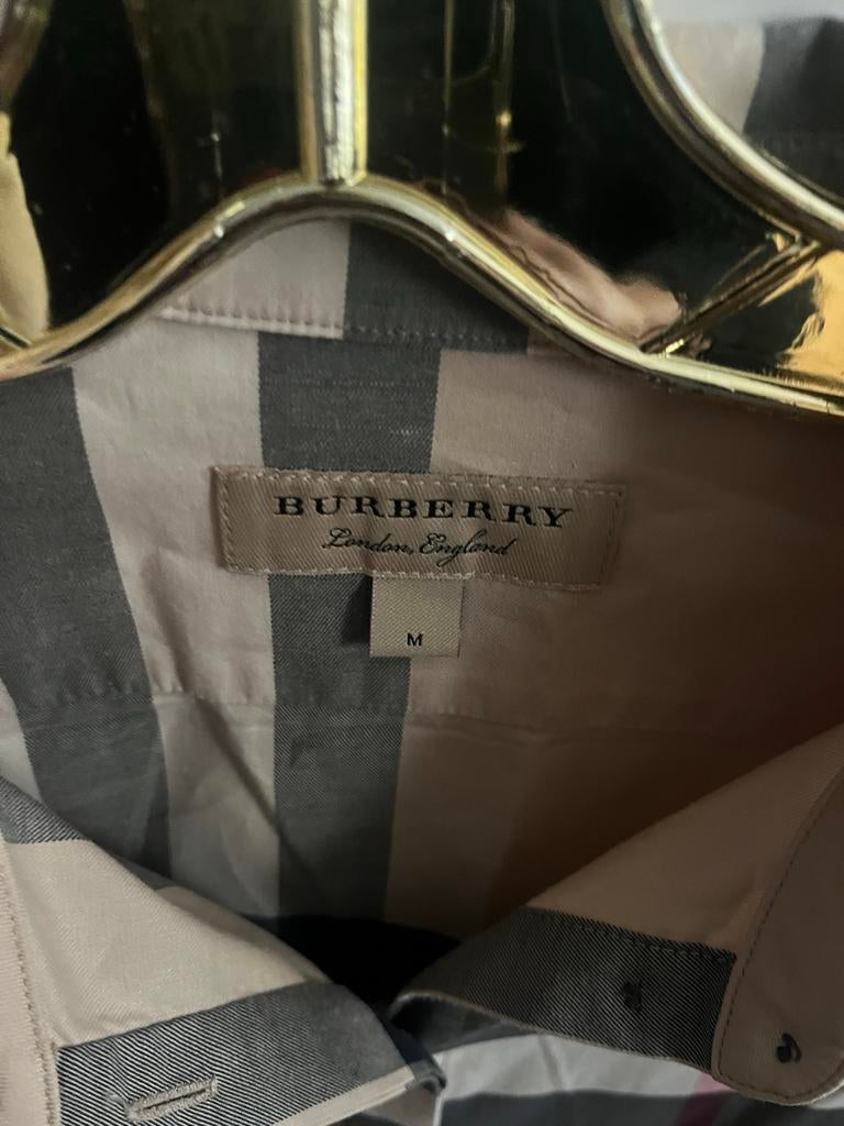Burberry  dames blouse maat M(40),96%cotton, Ophalen of Verzenden, Gedragen, Maat 38/40 (M), Overige kleuren
