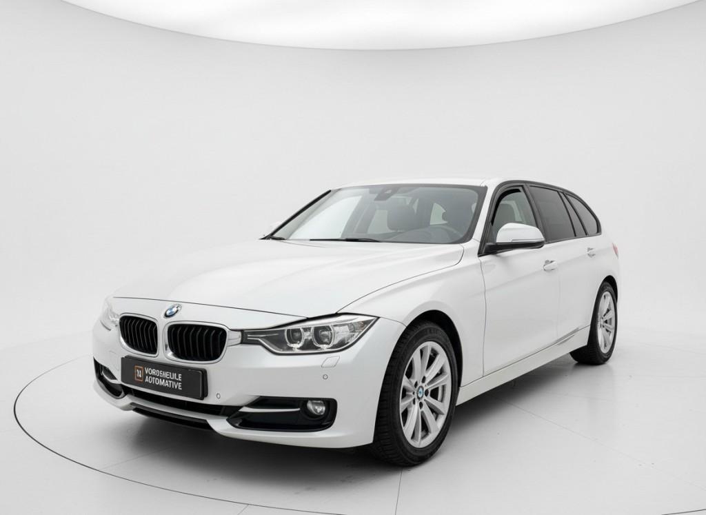 Bmw 3-SERIE 318D M SPORT, Xenon, Navi, AUT, Cruise, Achterwielaandrijving, Navigatiesysteem, Wit, Leder