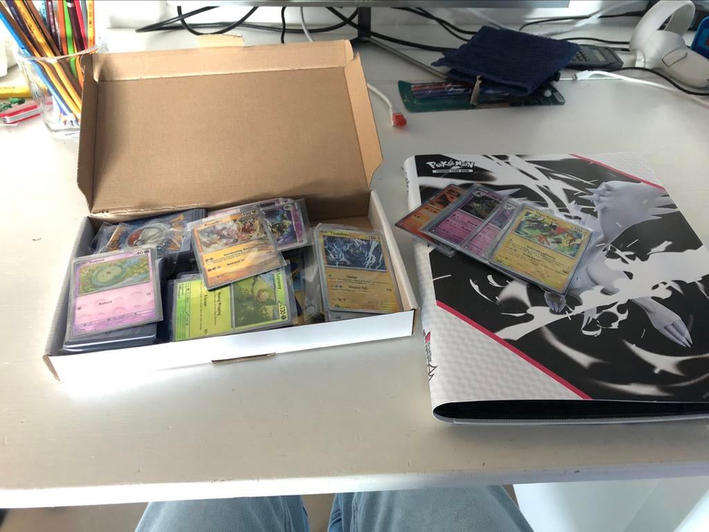 Pokemonkaarten boek en bulk kaarten, Ophalen of Verzenden
