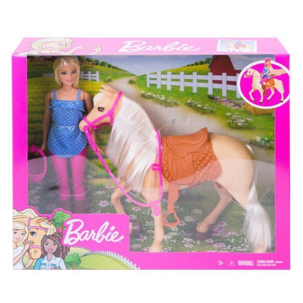 Barbie: Barbie met Paard, Barbie, ., Nieuw, Ophalen of Verzenden