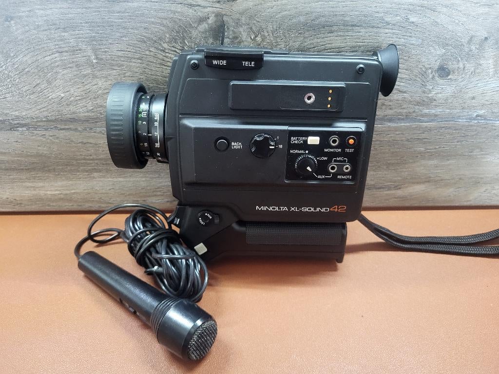Minolta Xl-sound 42, Audio, Tv en Foto, Videocamera's Analoog, Ophalen of Verzenden, 8mm, (Video)band
