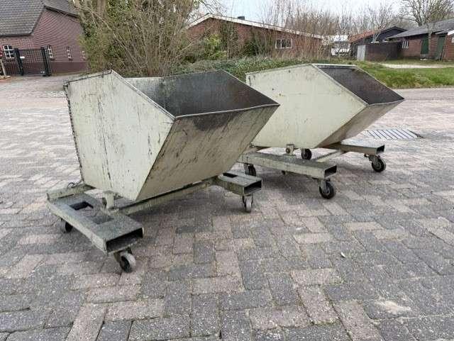 Kiepcontainer kantelbak heftruck container verrijdbaar, Ophalen of Verzenden, Niet ingevuld, Niet ingevuld, Niet ingevuld