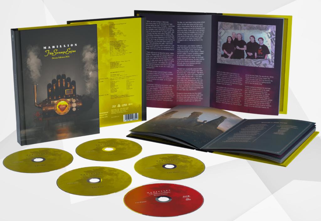 4Cd+BRDvd Marillion This Strange Engine Deluxe NIEUW, Ophalen of Verzenden, Nieuw in verpakking, Progressive