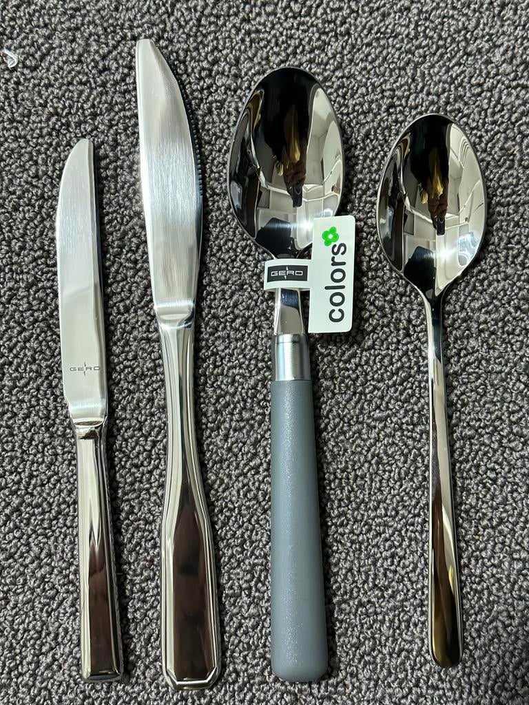 horeca bestek lepel mes goed kwaliteit | nieuw, Ophalen of Verzenden, Nieuw, Rvs of Chroom