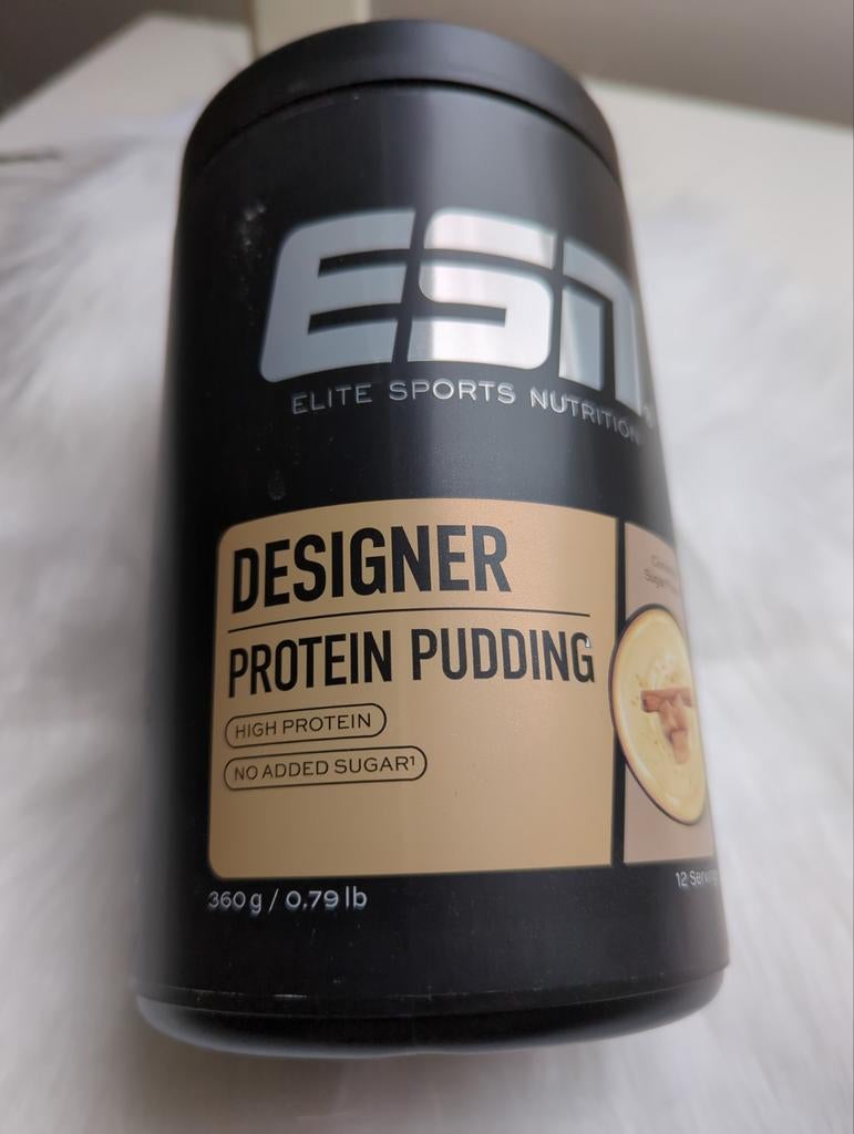 ESN proteine poeder ....smaak kaneel met suiker, Sport en Fitness, Gezondheidsproducten en Wellness, Ophalen of Verzenden, Zo goed als nieuw