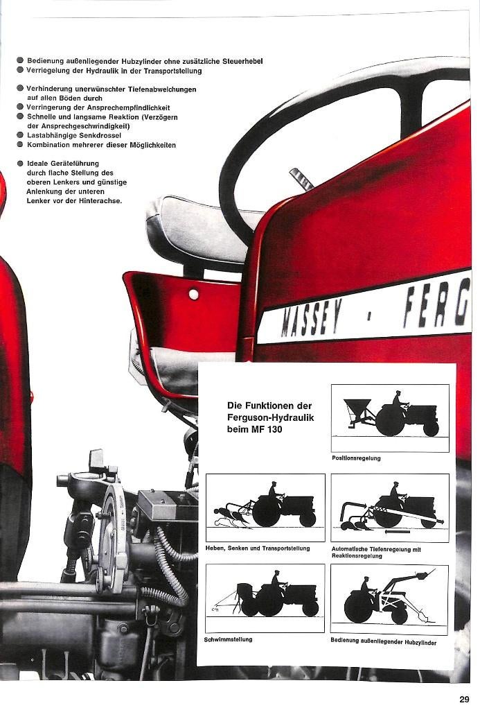 Massey Ferguson Prospekte der 100ER-Serie, Verzenden, Nieuw, Klaus Bergner., Tractor en Landbouw