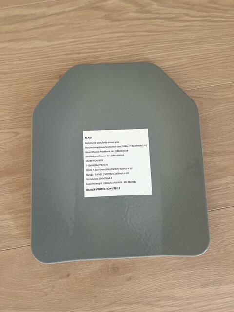 Ar600/500 plates kogelwerend stopt m16 ak47 FNFAl, Verzamelen, Ophalen of Verzenden, Landmacht, Nederland