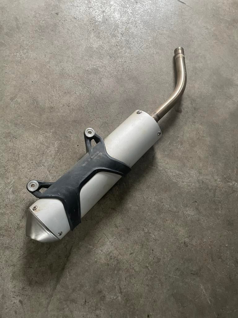 Uitlaatdemper KTM 125cc, Ophalen, Gebruikt
