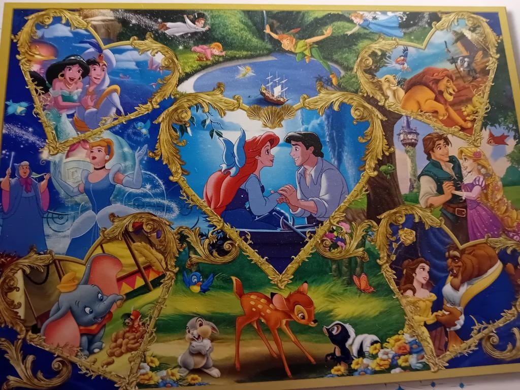 Walt disney puzzel, Ophalen, 500 t/m 1500 stukjes, Zo goed als nieuw