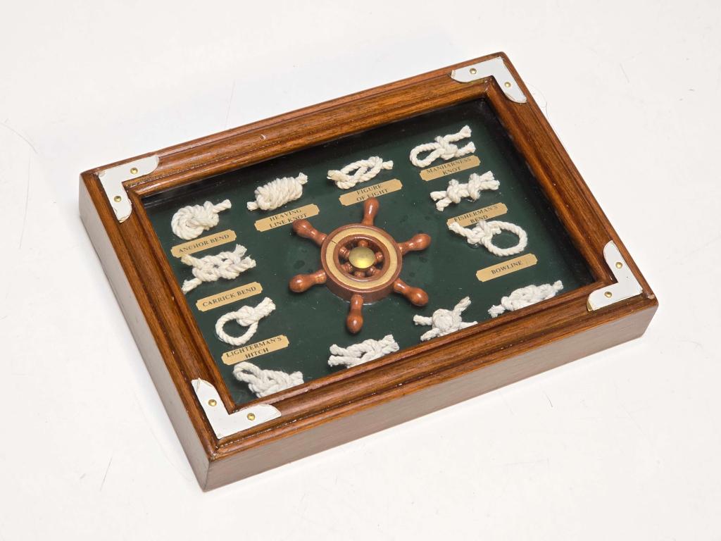 Nautisch knopenbord decoratie, Niet ingevuld, Niet ingevuld, Ophalen of Verzenden, Zo goed als nieuw