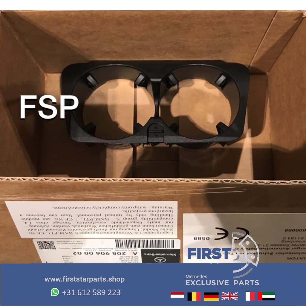 Mercedes bekerhouder origineel W205 C W253 GLC W213 E Klasse, Gebruikt, -, Ophalen of Verzenden, -