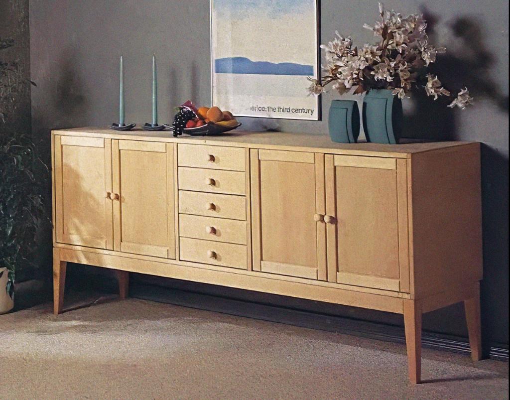 Dressoir Gunnar Falsig FALSIG-LINE 4000 (beukenhout), Ophalen, Gebruikt, Met deur(en), 150 tot 200 cm