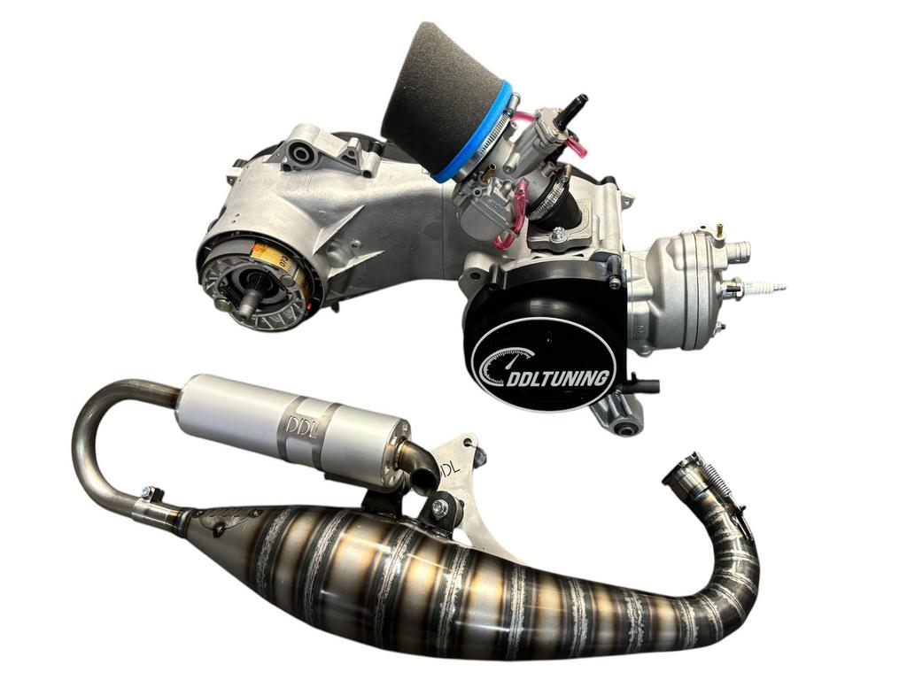 Top performances 86cc DDL tuned Piaggio Zip motorblok OP=OP, Piaggio, Verkoop@ddltuning.nl, Blok, Ophalen of Verzenden