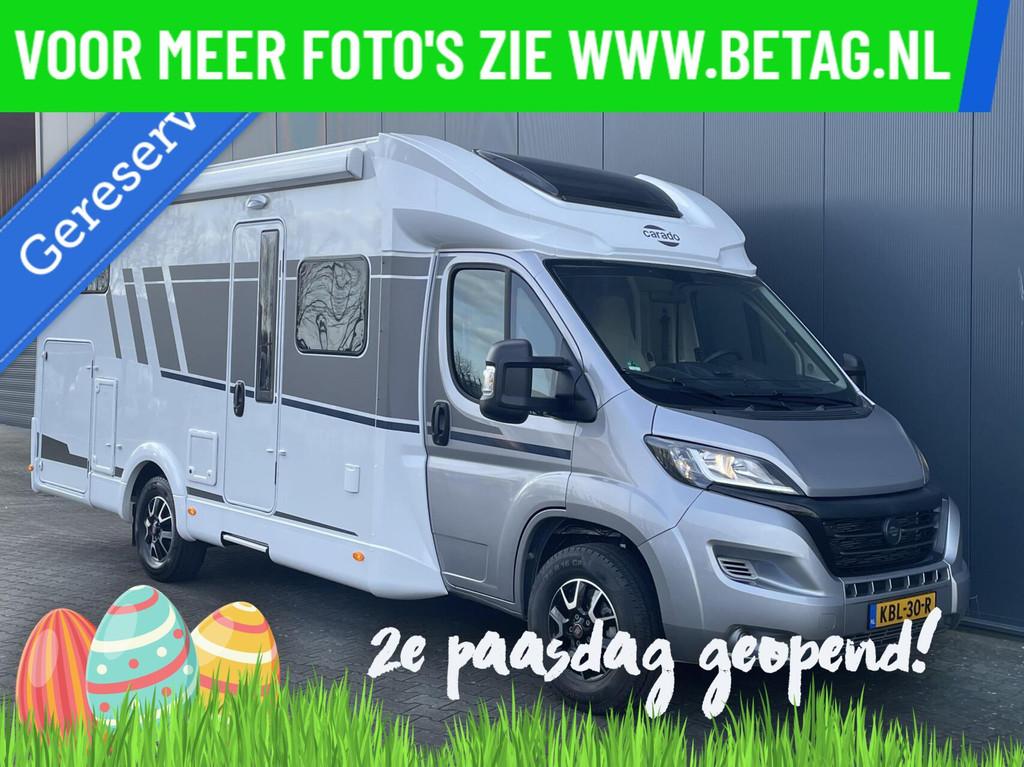 Carado T 448 Pro+ | Fietsendrager | TV | Hefbed | Cruise Con, 7 tot 8 meter, Bedrijf, ABS, Elektrische ramen