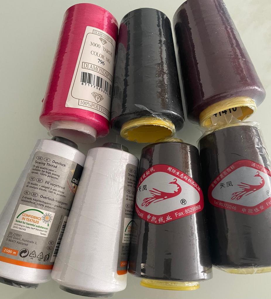 Lockmachine garen nieuwe, Ophalen of Verzenden, Nieuw, Garen of Naald(en)