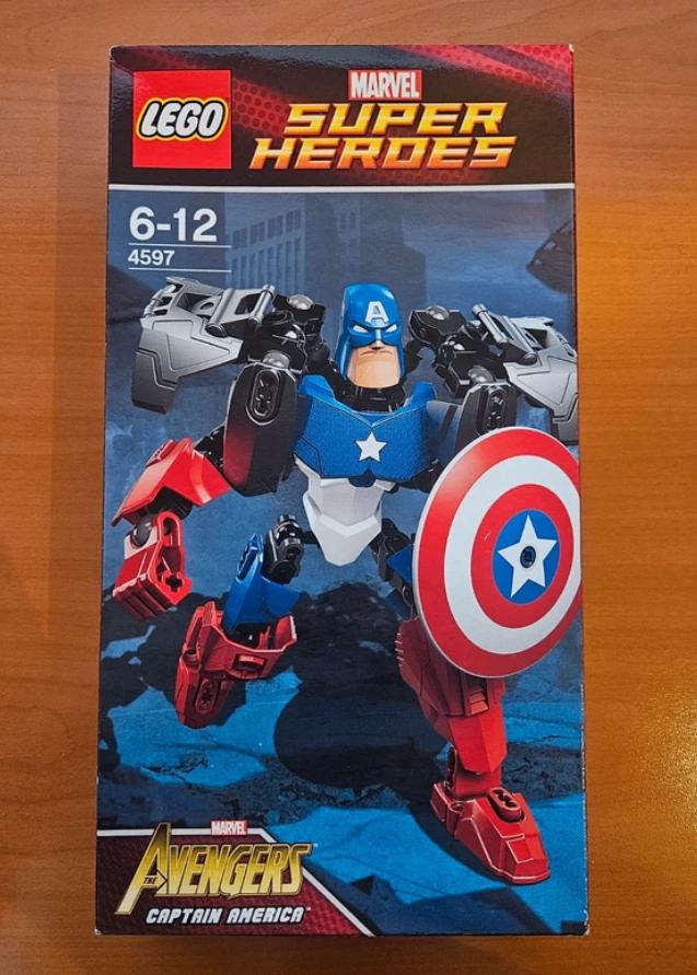LEGO Marvel - Captain America - 4597, Ophalen of Verzenden, Nieuw, Complete set, Lego