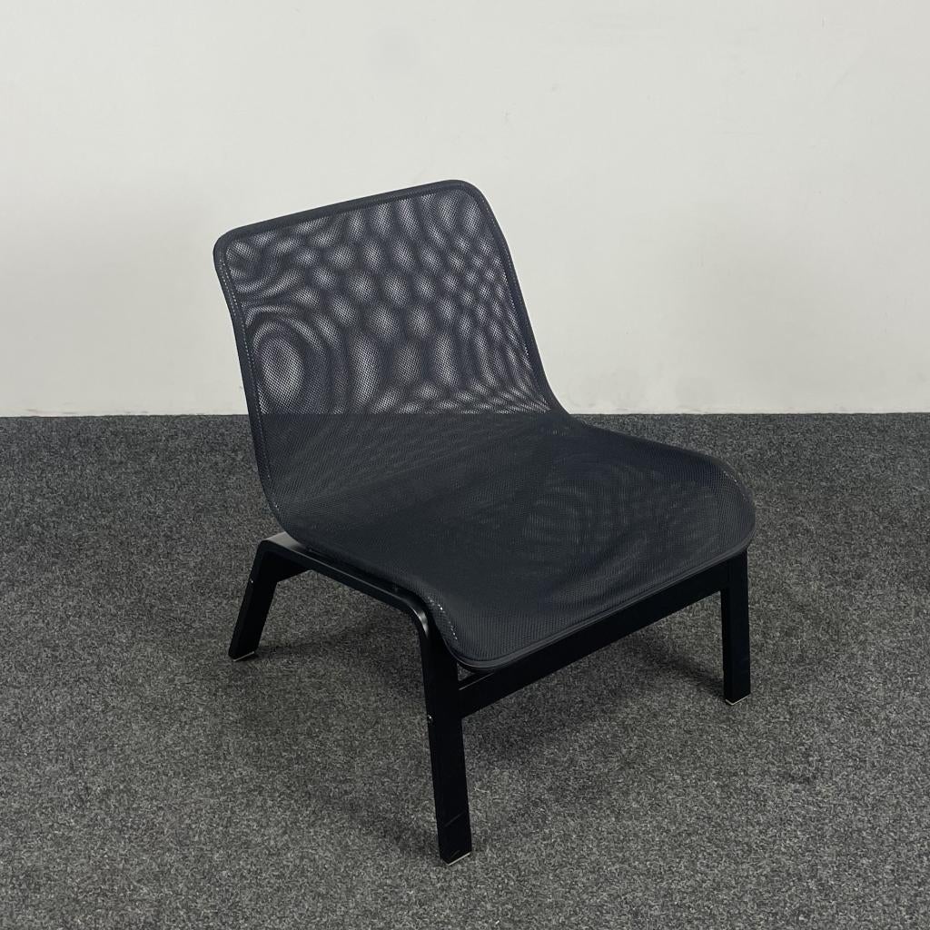 Zwarte Lounge Fauteuil - Nolmyra 25354, Ophalen, Kunststof, Gebruikt, Zwart