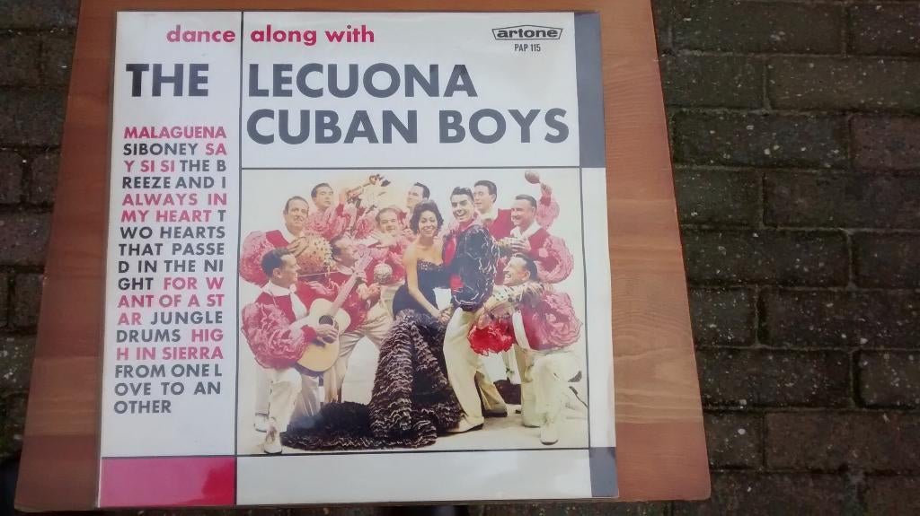 LP - Dance along with The Lecuona Cuban Boys, Ophalen of Verzenden, Zo goed als nieuw, 12 inch