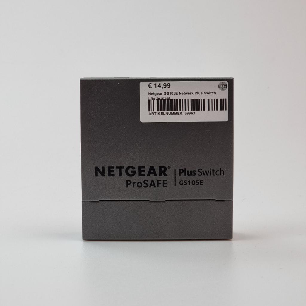 Netgear GS105E Netwerk Plus Switch | Nette Staat