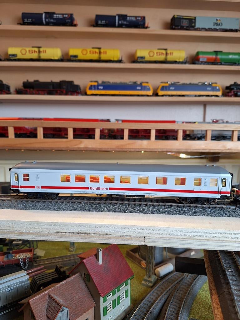 MARKLIN 43842 ho BordBistro IC rijtuig van de DB AG, Arnold, Wisselstroom, Wagon, Ophalen of Verzenden