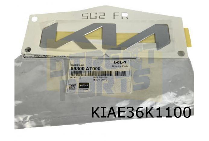Kia Niro embleem tekst ''KIA'' voorzijde Links Origineel! 86