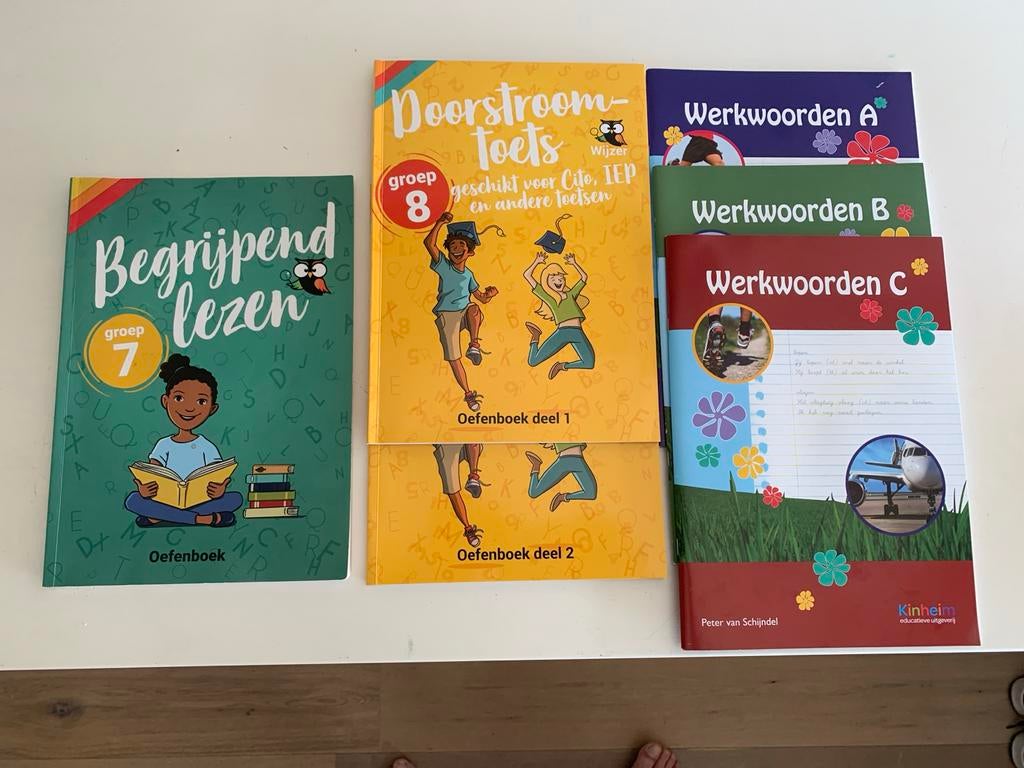 Oefenboeken IEP en Cito groep 7 & 8, Boeken, Ophalen of Verzenden, Alpha, Gelezen, Overige niveaus