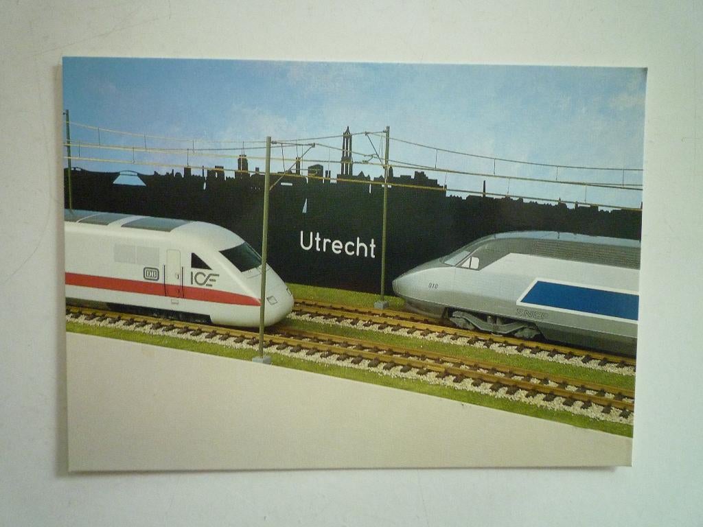 Utrecht Het Nederlands Spoorwegmuseum treinen ICE, Ophalen of Verzenden, 1940 tot 1960, Gelderland