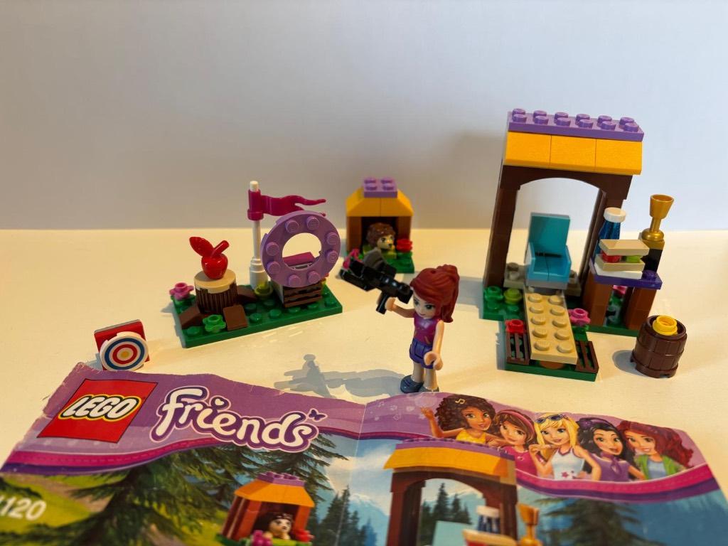 lego friends setnummer 41120 boogschieten, Ophalen of Verzenden, Zo goed als nieuw, Complete set, Lego