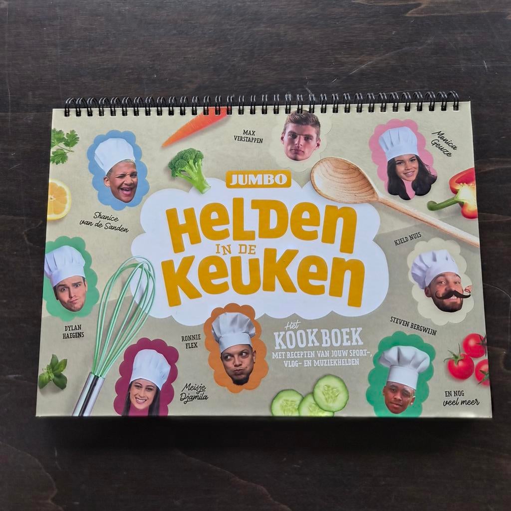 Jumbo Helden in de Keuken Kookboek 2019, Boeken, Kookboeken, Zo goed als nieuw, Hoofdgerechten, Overige typen, Overige gebieden