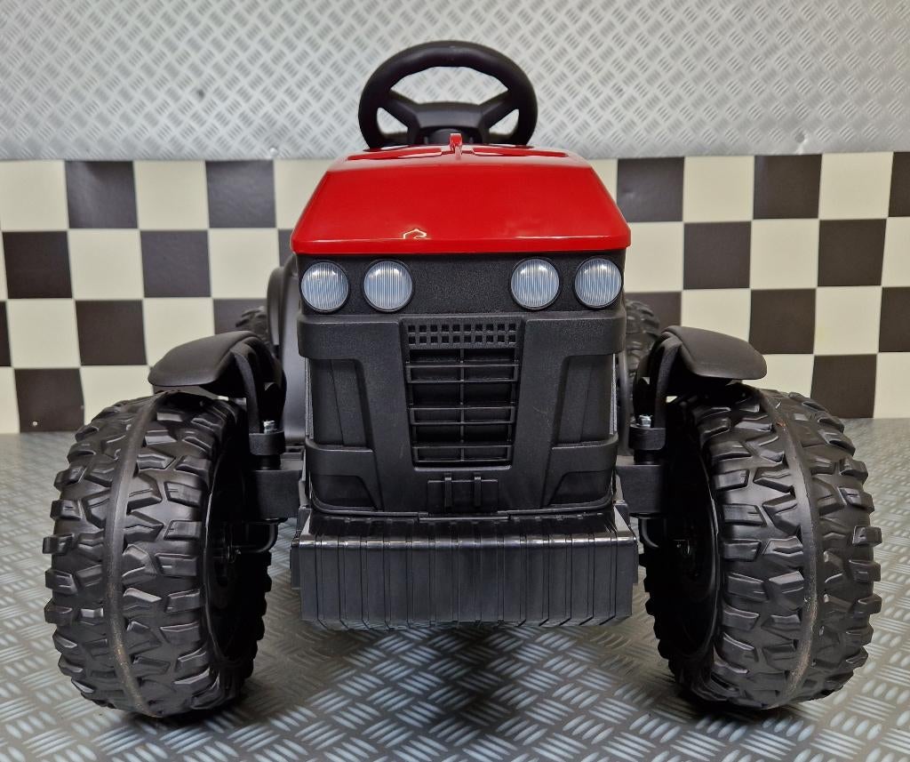 Farmer kindertractor - met aanhanger - 12 volt - met RC, Ophalen of Verzenden, Nieuw, Afstandsbediening