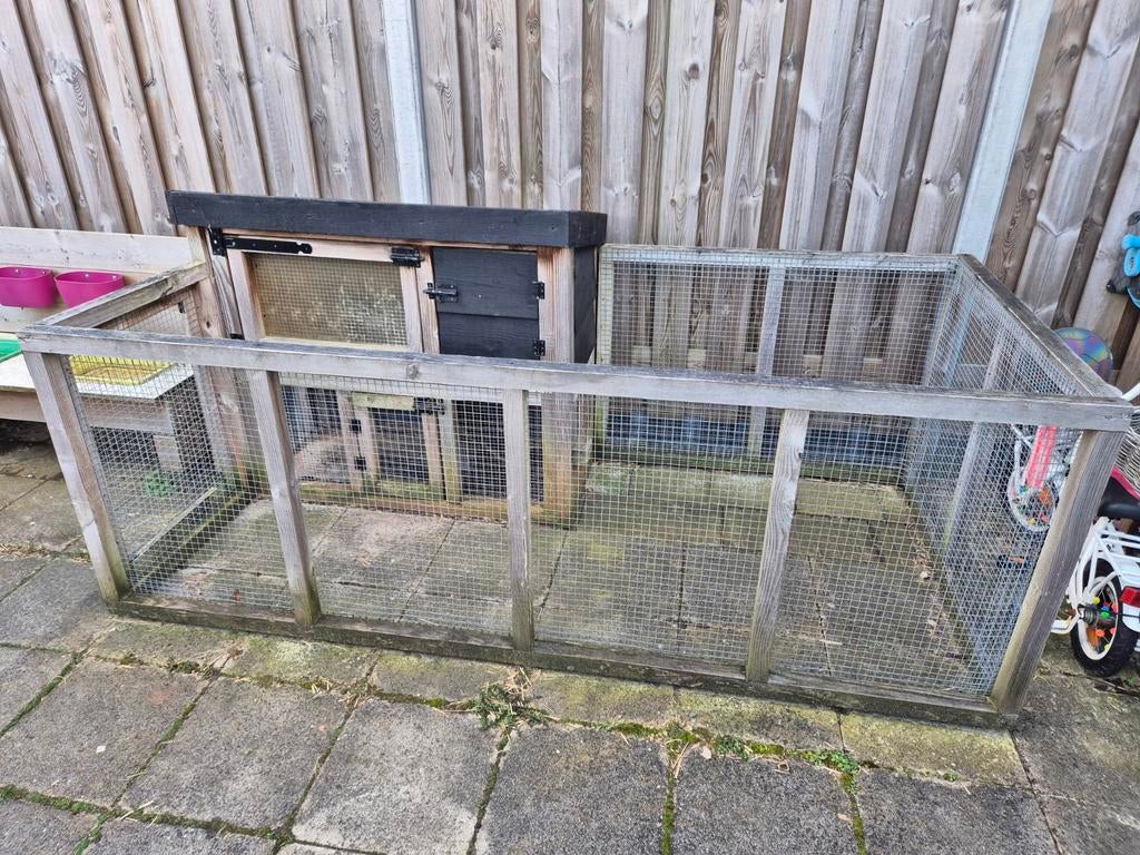 Konijnenhok, Dieren en Toebehoren, Ophalen, 110 cm of meer, Hok, 90 cm of meer