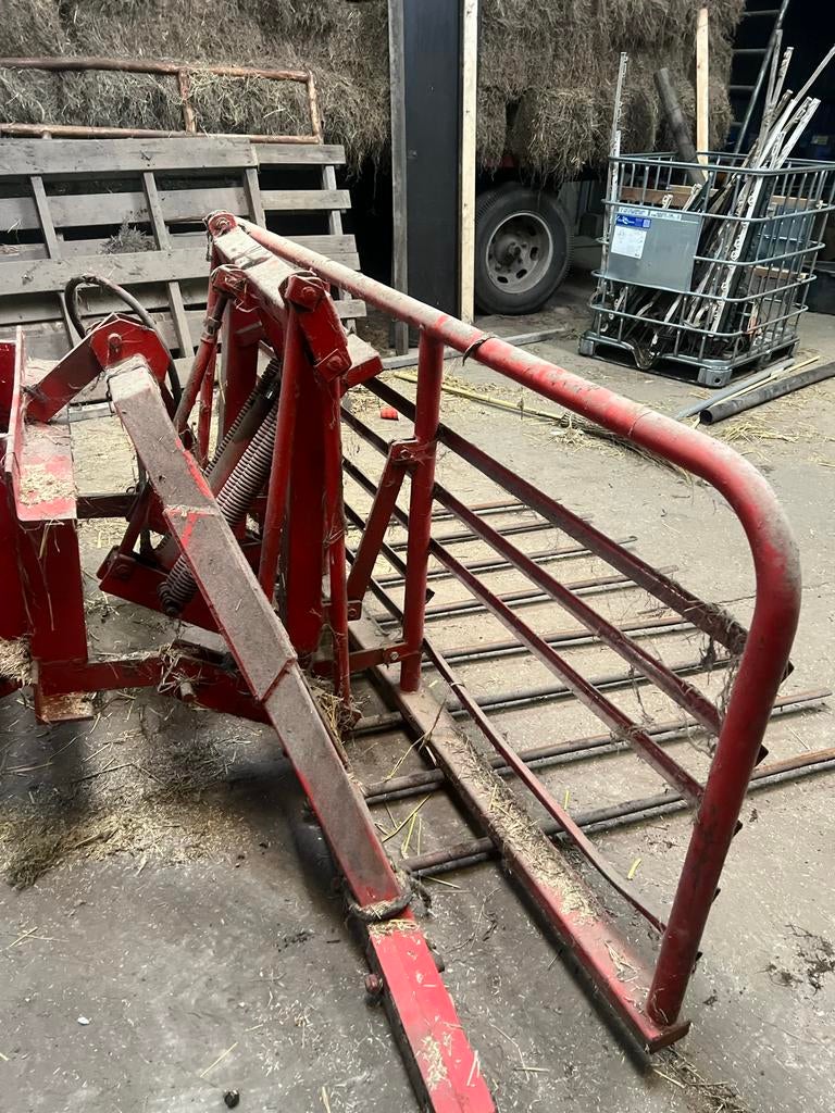 Afschuifvork voor balen, Ophalen, Veehouderij, Voertechniek