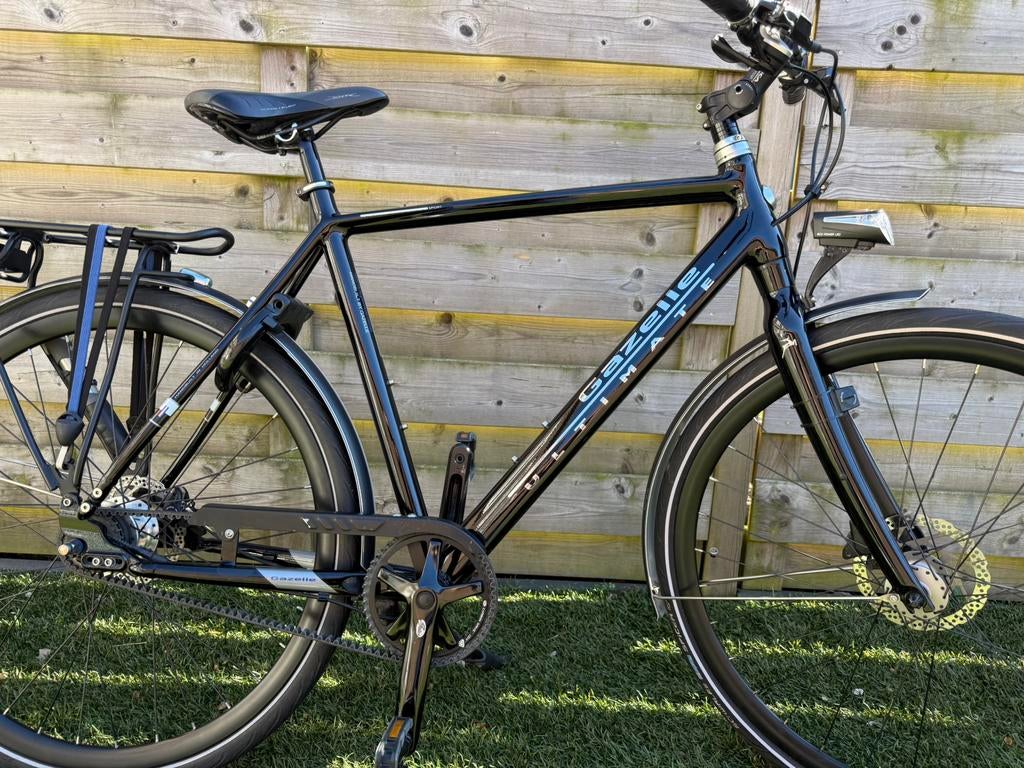 Gazelle Ultimate Alfine S8 belt drive, Fietsen en Brommers, Fietsen | Heren | Herenfietsen, Zo goed als nieuw, Gazelle, 53 tot 57 cm