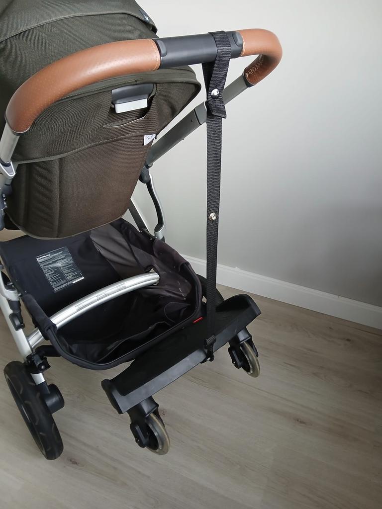 Universeel meerijdplankje van Kidsriver (compleet), Duowagen, Ophalen of Verzenden, Zo goed als nieuw, Kinderwagen