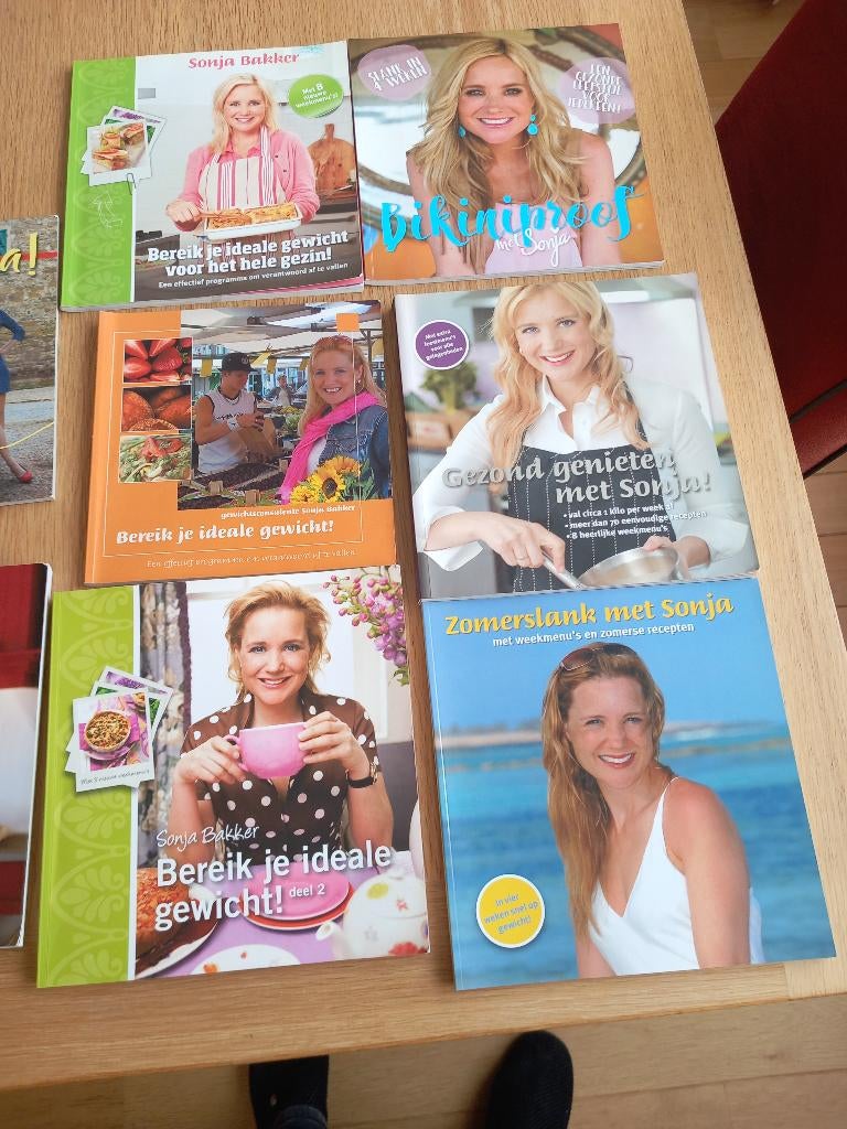 Sonja Bakker boeken 8 stuks, Boeken, Ophalen, Zo goed als nieuw, Dieet en Voeding, Sonja Bakker