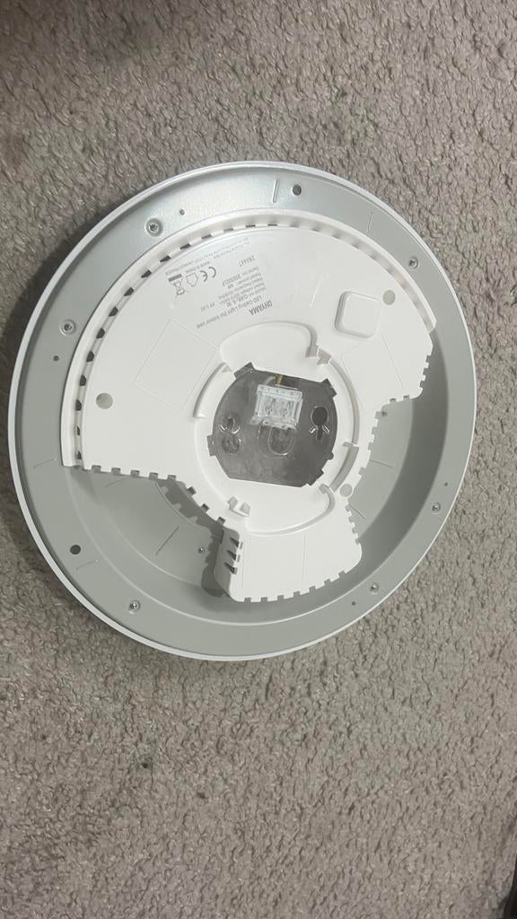 Moderne plafondlamp voor elke kamer, Ophalen, Zo goed als nieuw, Kunststof