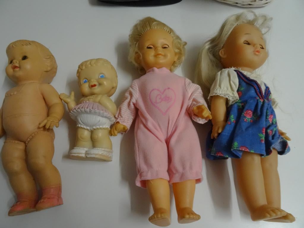 4 popjes jaren 50/60/80, Ophalen of Verzenden