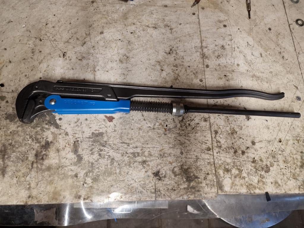 Grote nieuwe Gedore pijptang/griptang, Ophalen, Nieuw