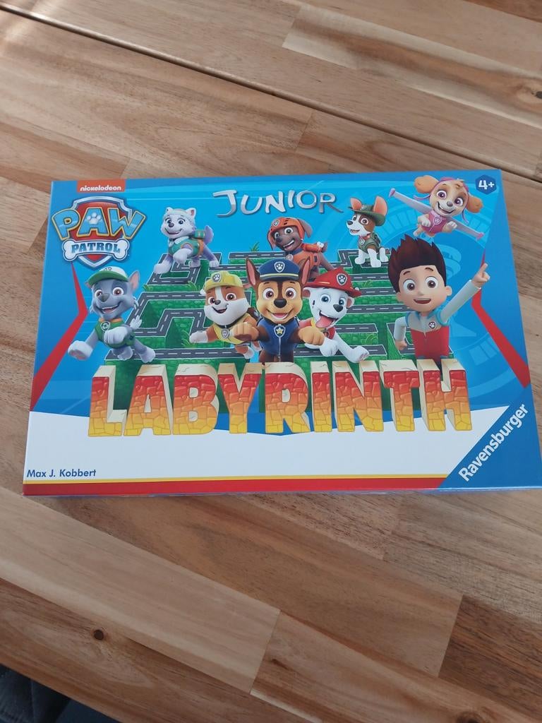 Paw Patrol Junior Labyrinth Bordspel Ravensburger, Hobby en Vrije tijd, Gezelschapsspellen | Bordspellen, Nieuw, Drie of vier spelers