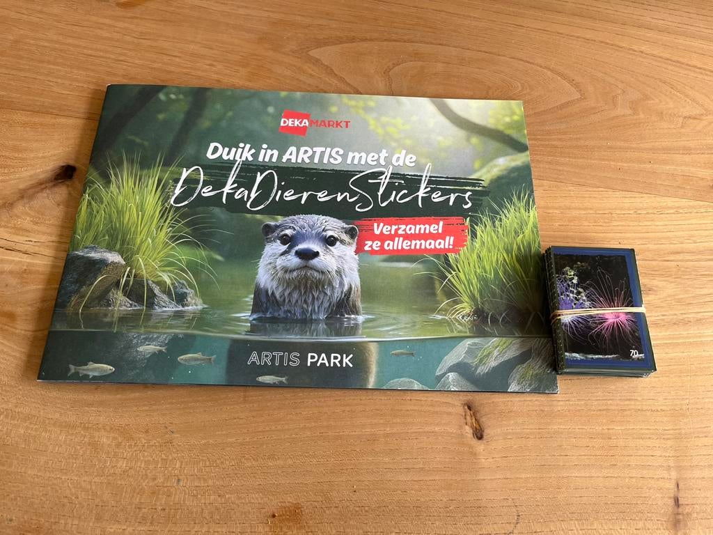 Deka supermarkt sticker actie Ruilen, Dekamarkt, Ophalen of Verzenden