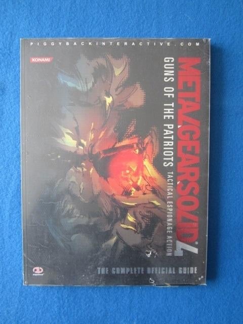 Metal Gear Solid 4 strategy guide hintboek (PS3), Spelcomputers en Games, Games | Sony PlayStation 3, Avontuur en Actie, Vanaf 18 jaar